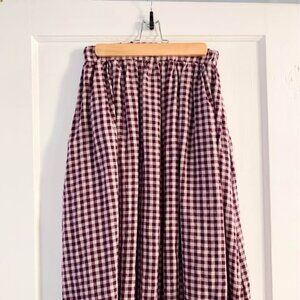 NWOT Pyne & Smith XS No. 11 Thistle Check Skirt